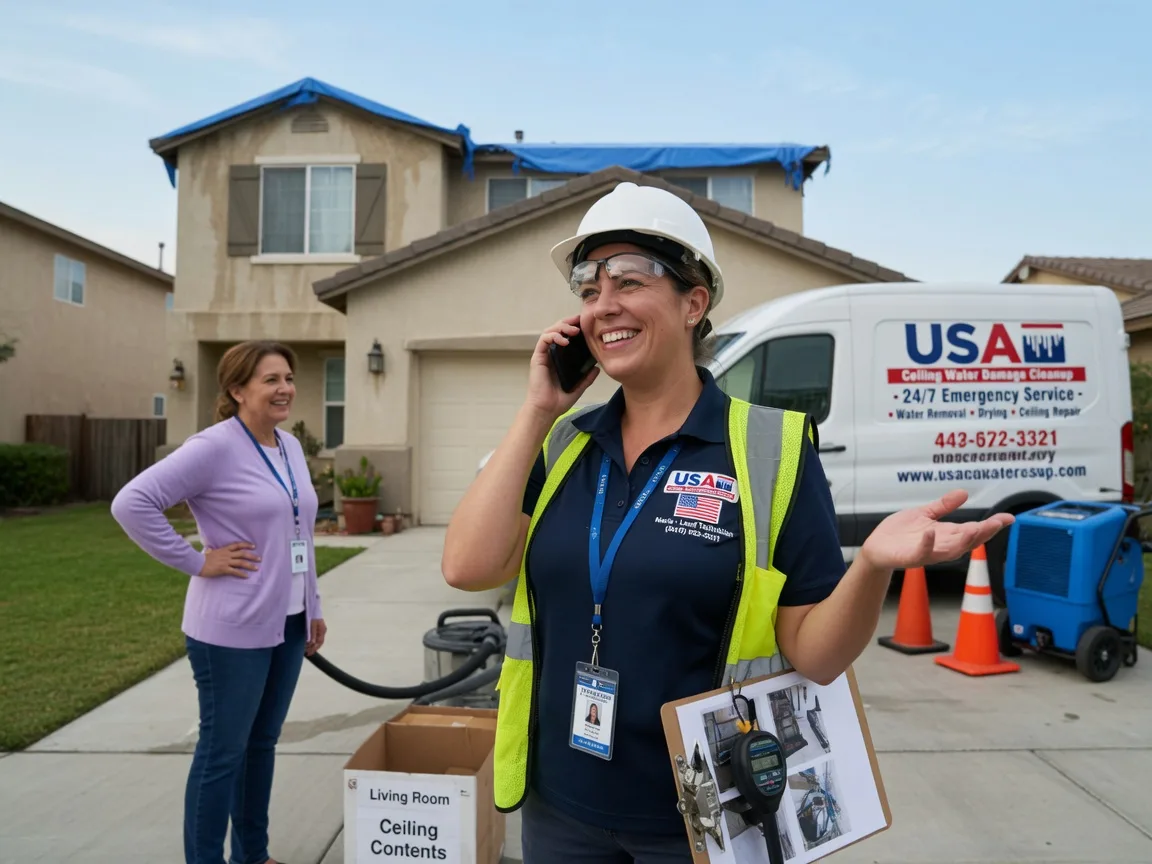 Ceiling Water Damage Restoration Pesotum, IL FAQs